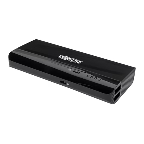Tripp Lite UPB-12K0-S2X2U User manual