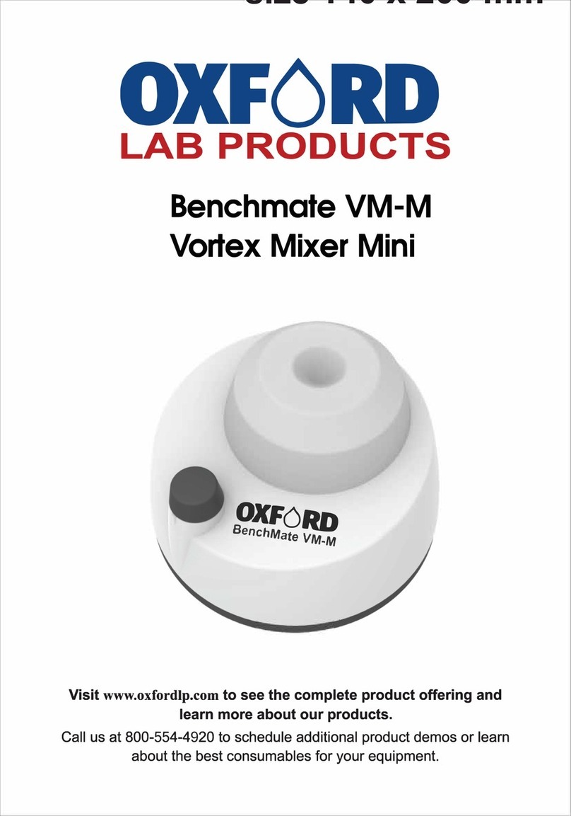Oxford Benchmate VM-M manual