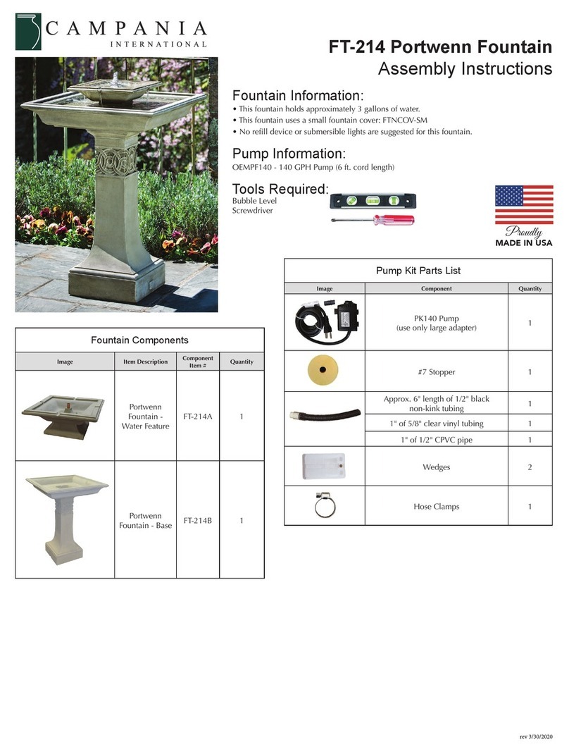 Campania International Portwenn FT-214 Assembly instructions Campania International Portwenn FT-214 Assembly instructions