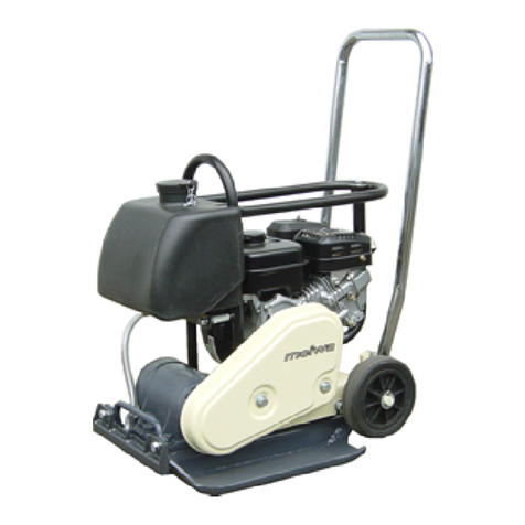 Meiwa KP60 Operation, maintenance and parts manual