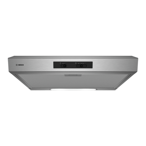 Bosch DHU935GLV Operating and installation instructions