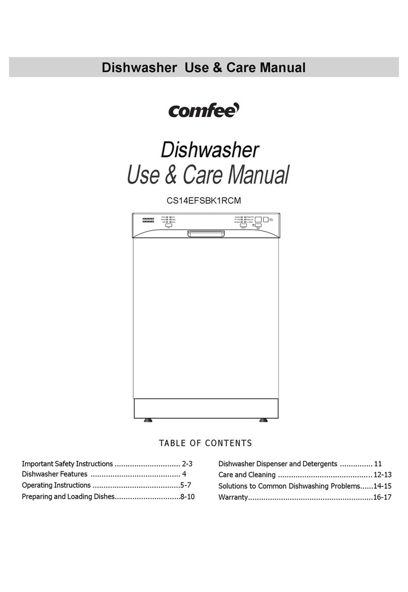 Comfee CS14EFSBK1RCM Use & care manual
