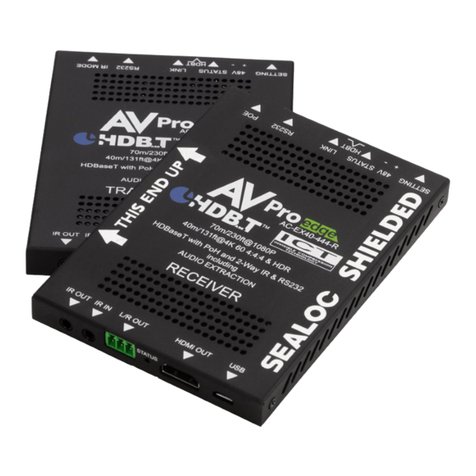 AVProConnect AC-EX40-444-KIT User manual AVProConnect AC-EX40-444-KIT User manual