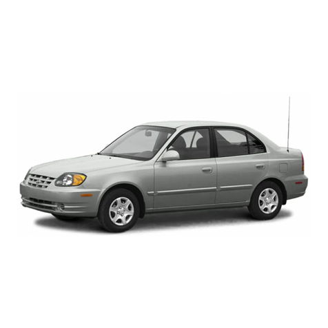 Hyundai 2005 Accent User manual