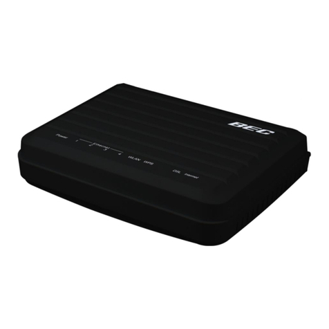 BEC 7700N user manual