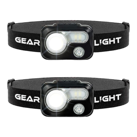 Gear Light V500 Operation guide