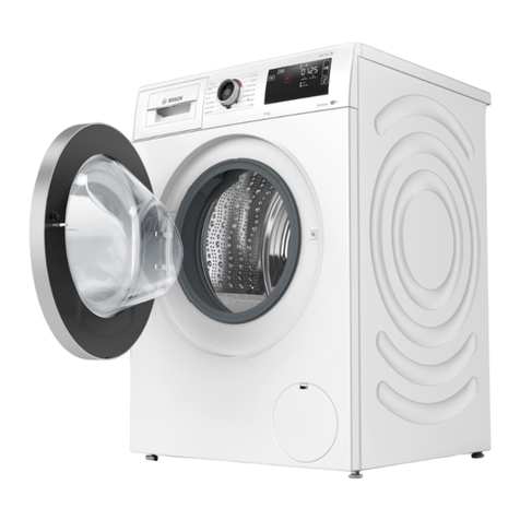 Bosch WAL28RH1GB Operating and maintenance instructions