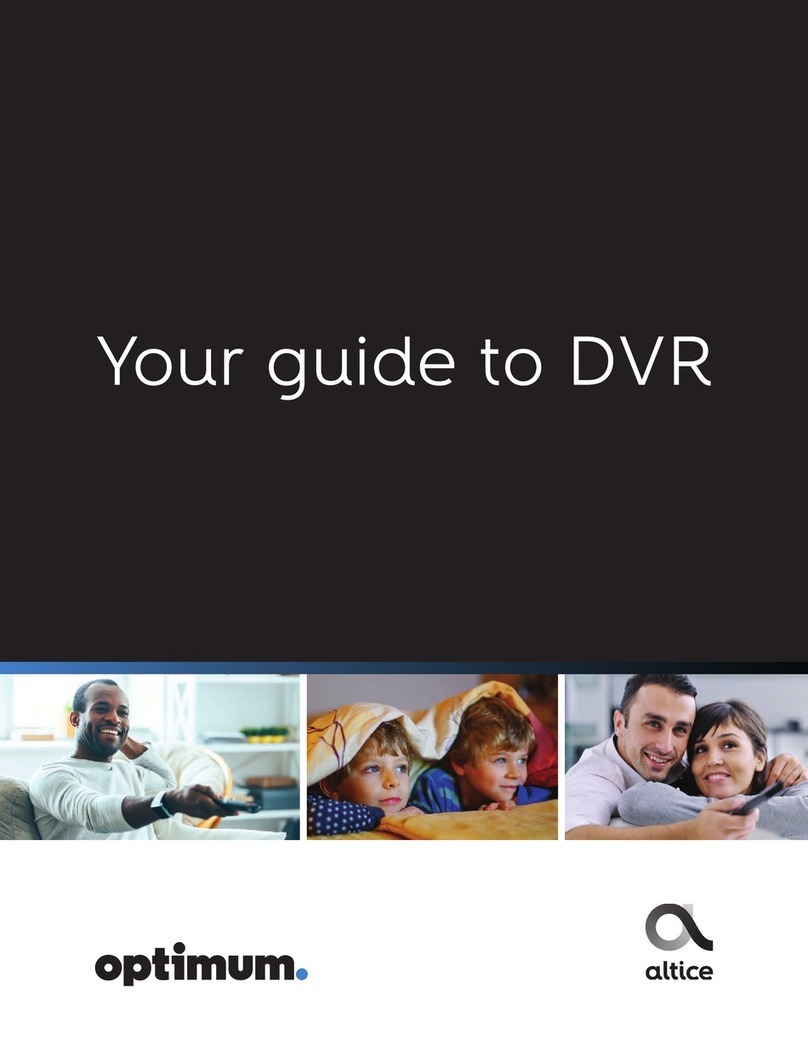 Altice optimum User manual