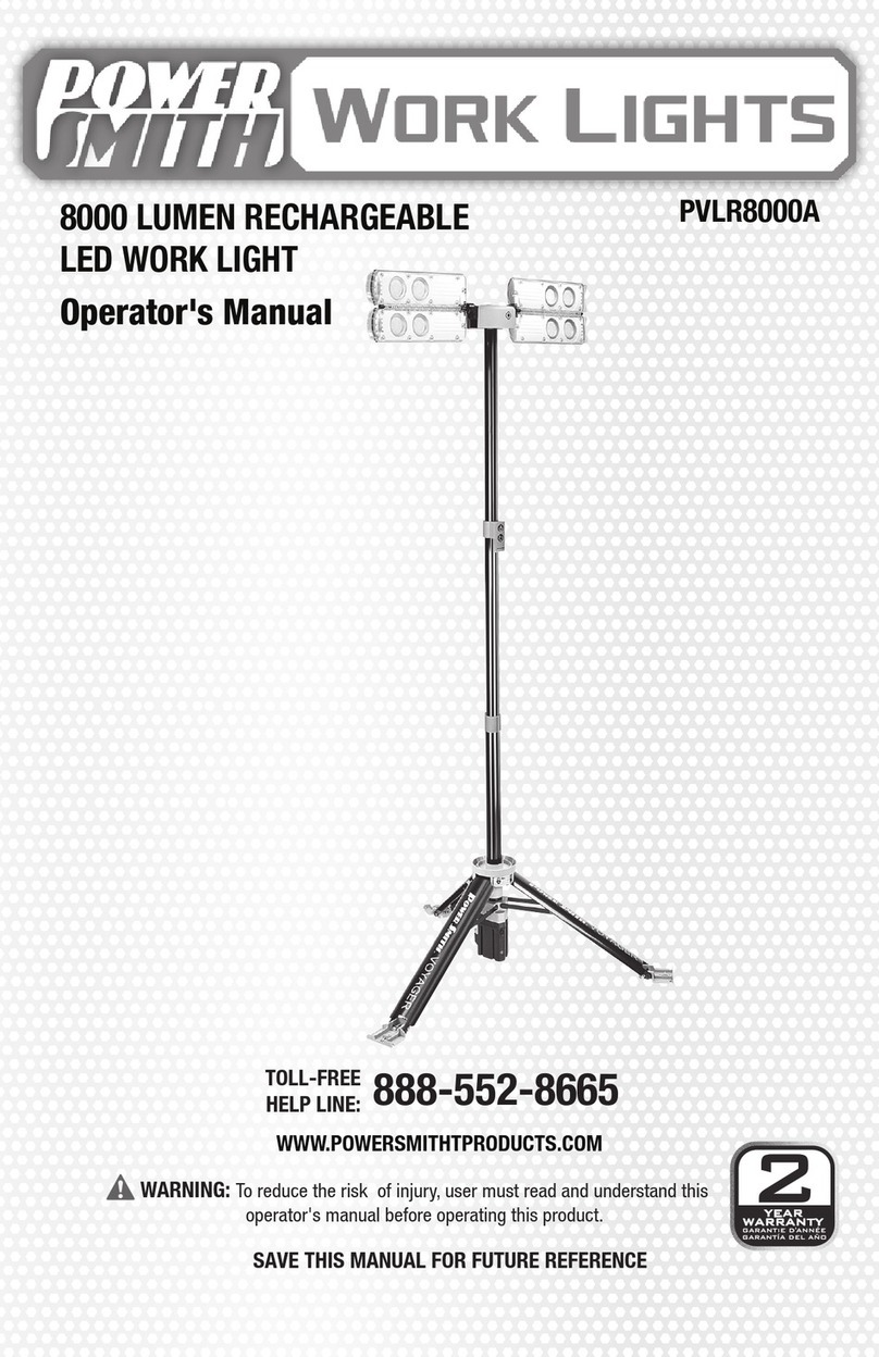 PowerSmith PVLR8000A User manual