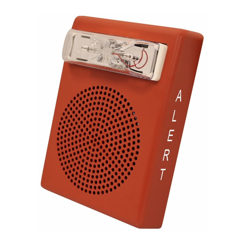 Cooper Notification E50H-241575W User manual