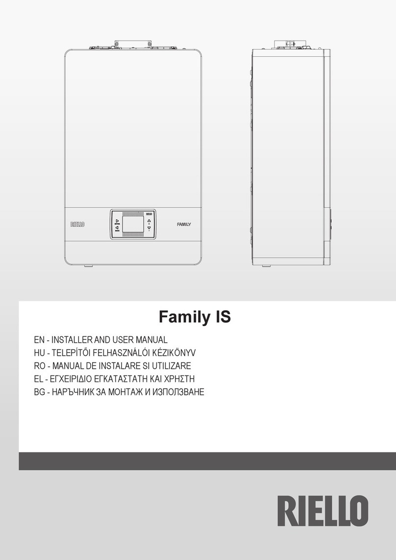 Riello Family IS Operation and installation manual