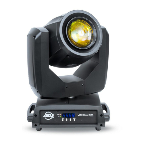 ADJ VIZI BEAM 5RX User manual ADJ VIZI BEAM 5RX User manual