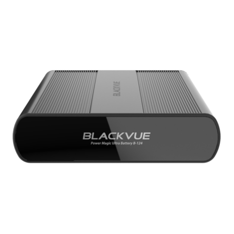 BlackVue Power Magic Ultra Battery B-124 User manual