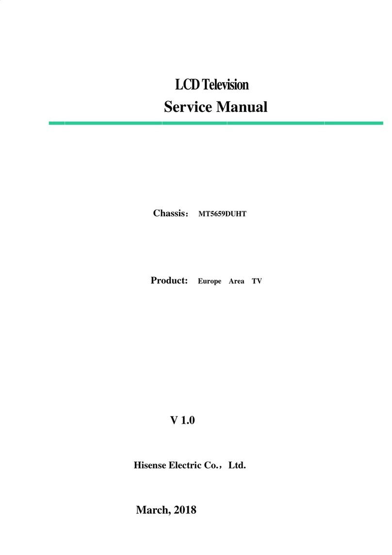 Hisense MT5659DUHT User manual