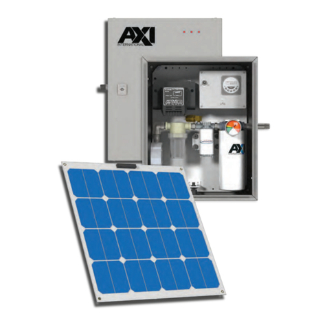 Axi SFM 1080 Instruction, operating and maintenance manual