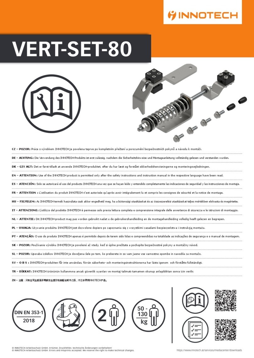 Innotech VERT-SET-80 manual Innotech VERT-SET-80 manual