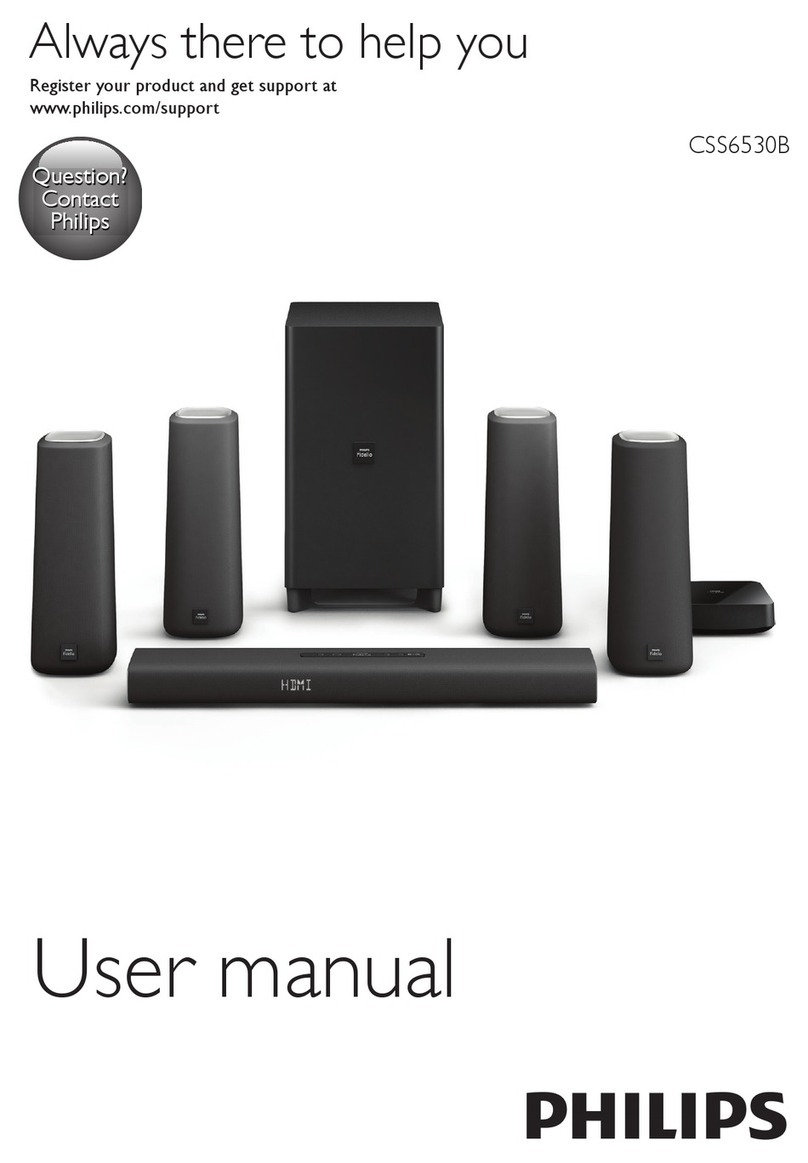 Philips CSS6530B User manual