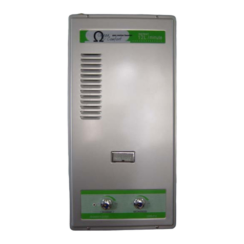 Omega OME 412 Installation manual and owner's guide Omega OME 412 Installation manual and owner's guide