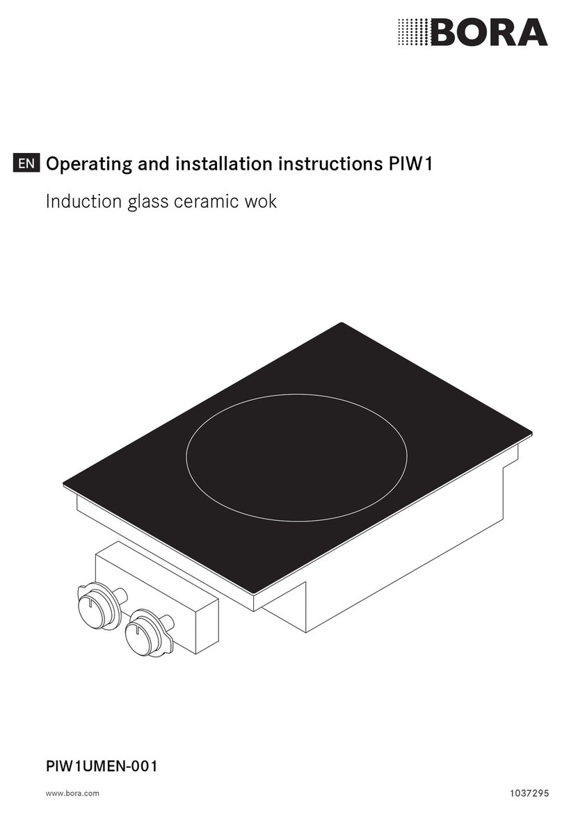 bora PIW 1 Operating and installation instructions