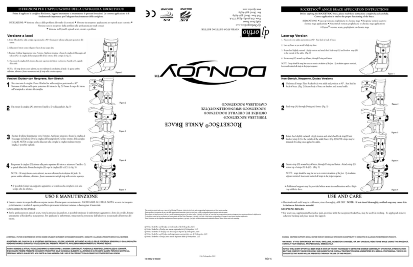 Donjoy RocketSoc User guide