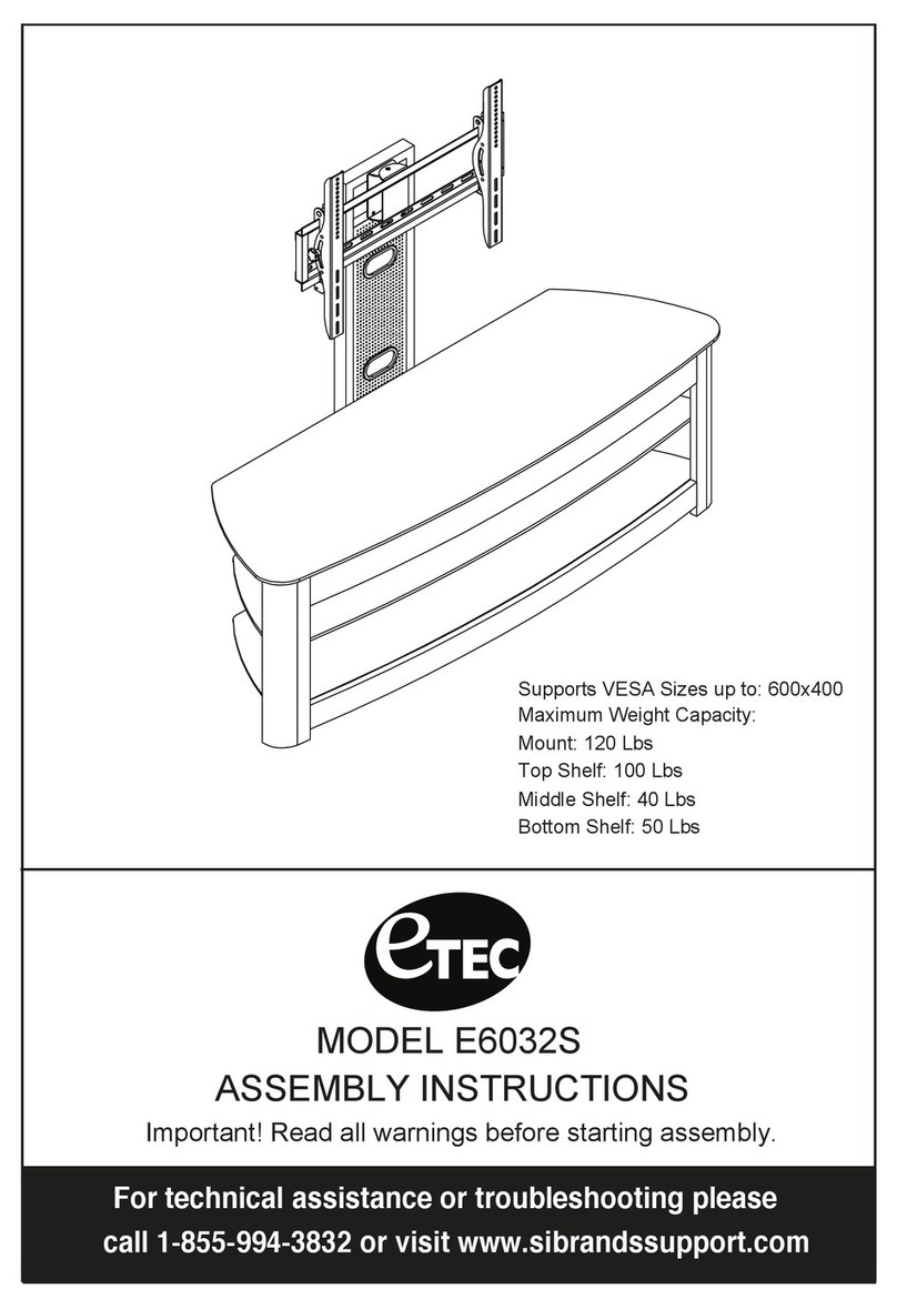 Etec E6032S Assembly instructions