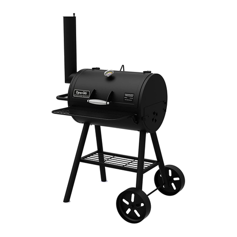 Dyna-Glo Signature DGSS443CB User manual