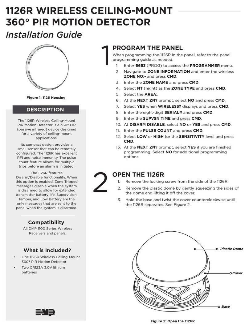 DMP Electronics 1126R User manual