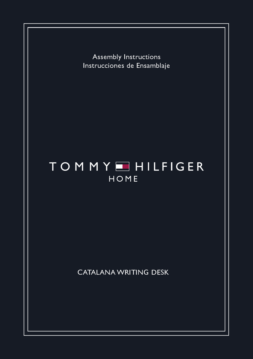 Tommy Hilfiger CATALANA Assembly instructions