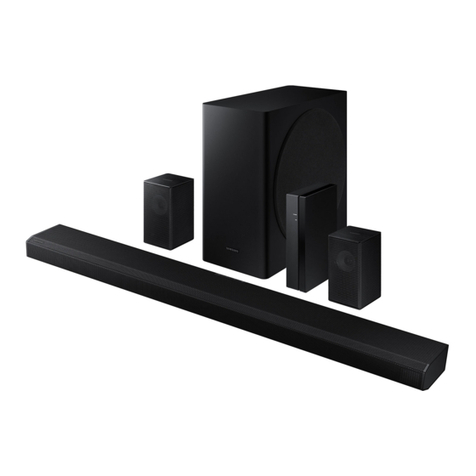 Samsung HW-Q850T Installation instructions Samsung HW-Q850T Installation instructions
