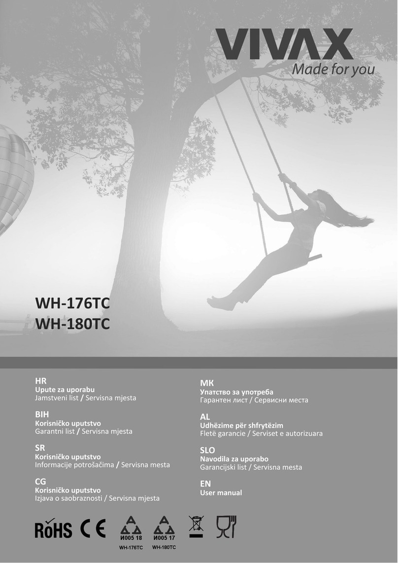 Vivax WH-176TC user manual