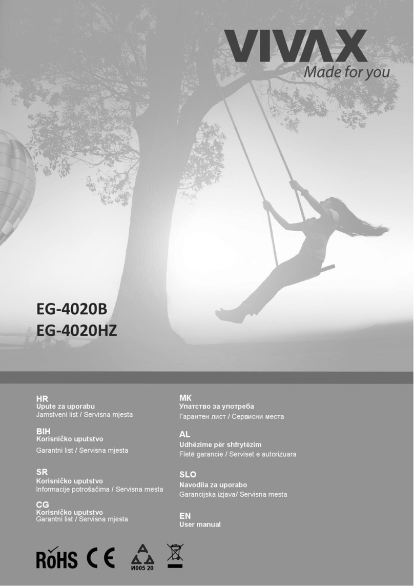 Vivax EG-4020B user manual