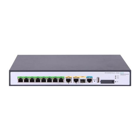 Hewlett Packard Enterprise HPE FlexNetwork MSR958 installation guide Hewlett Packard Enterprise HPE FlexNetwork MSR958 installation guide