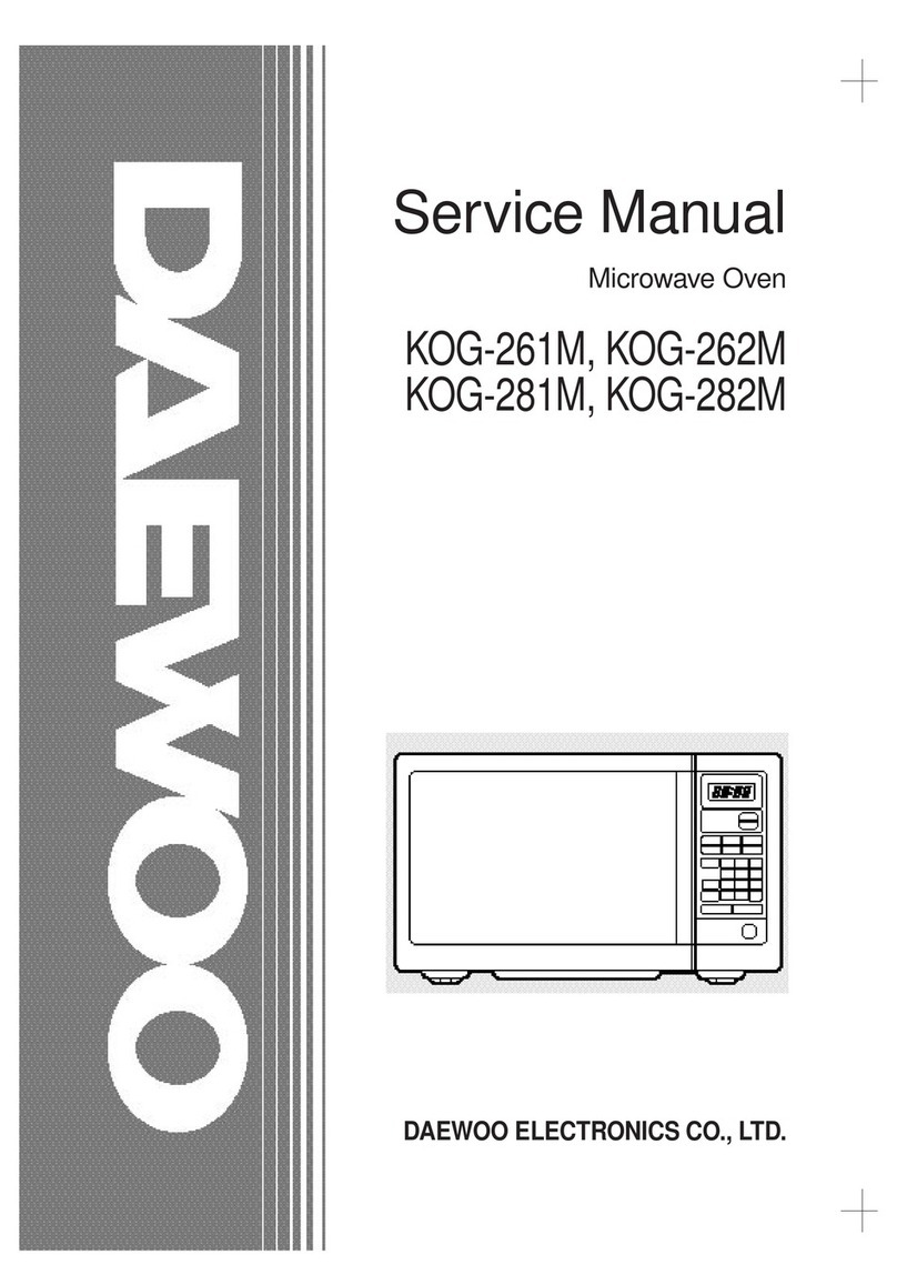 Daewoo KOG-261M User manual