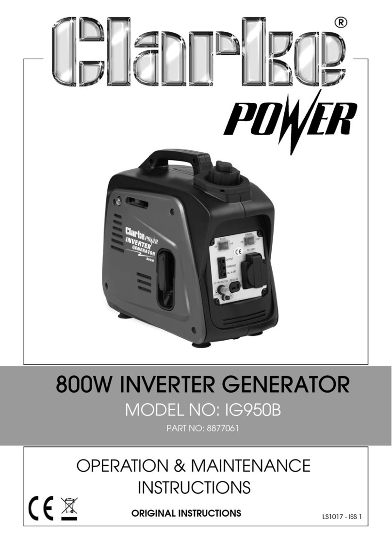 Clarke IG950B Instruction Manual