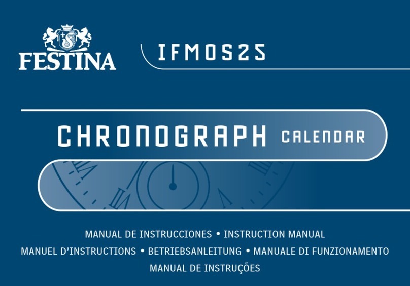 Festina IFMOS25 instruction manual