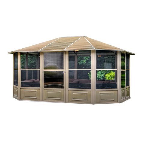 Gazebo penguin 41215MR-12 Assembly instructions