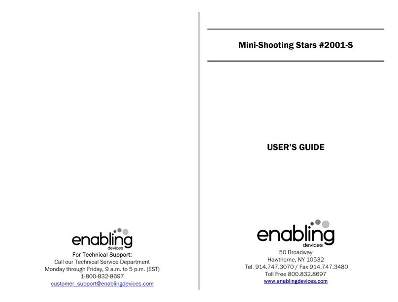 Enabling Devices Mini-Shooting Stars User manual