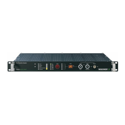 WAGNER TITANUS RACK-SENS 1U User manual