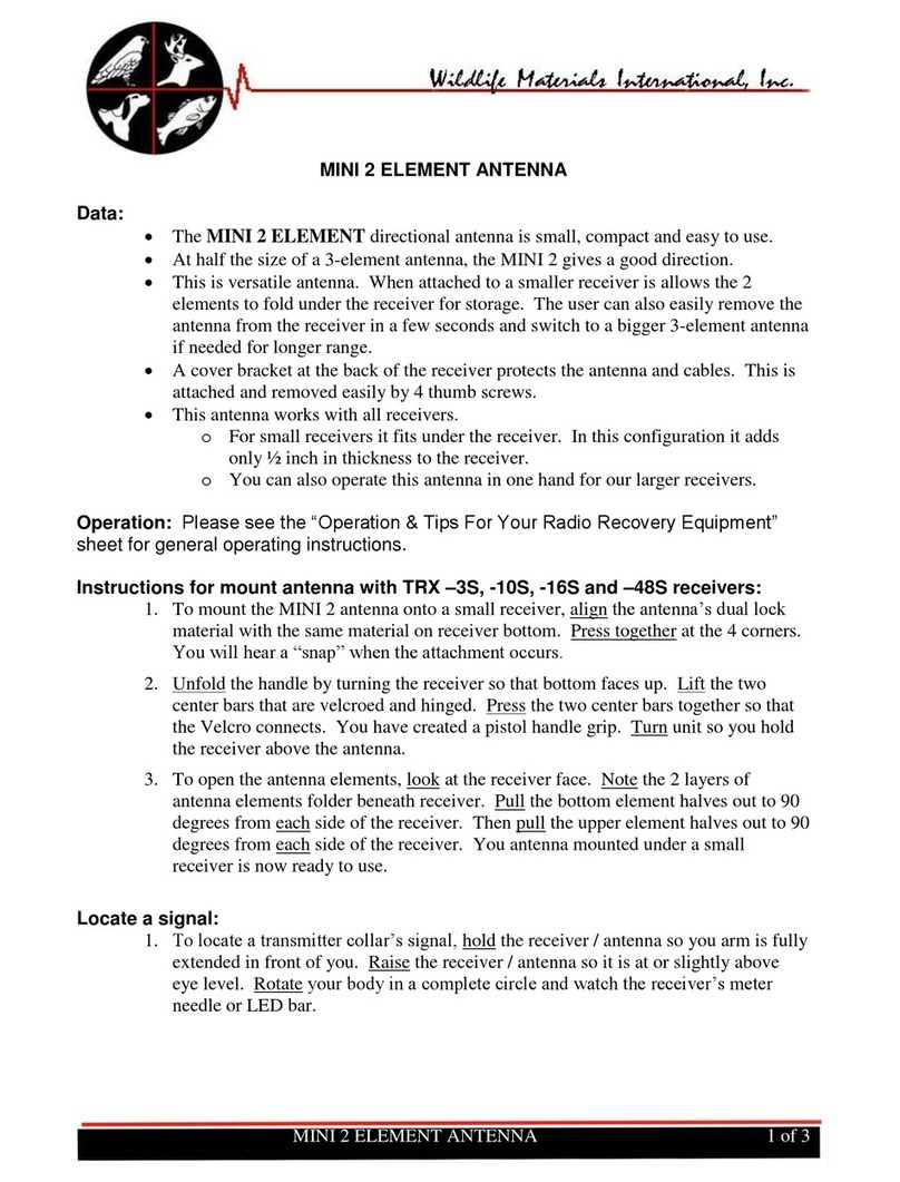 Wildlife Materials MINI 2 ELEMENT quick start guide