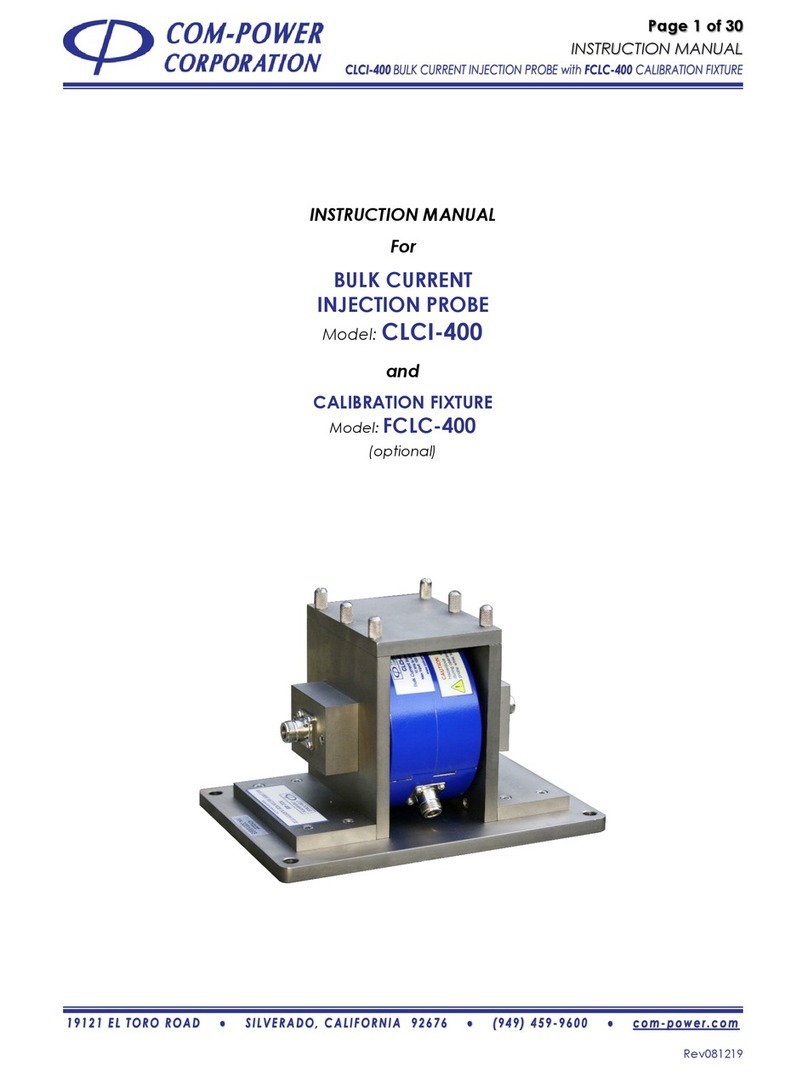 COM-power corporation FCLC-400 instruction manual
