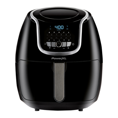 PowerXL Vortex Air Fryer Plus User manual