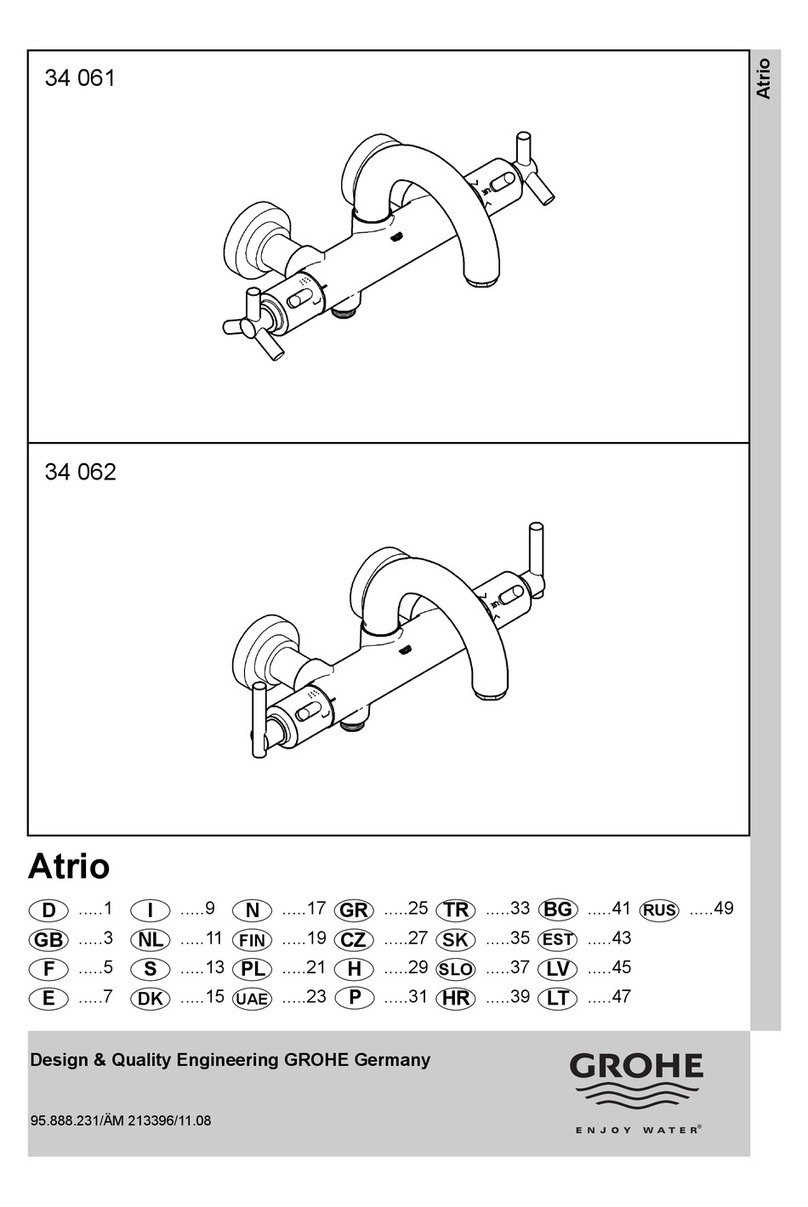 Grohe Atrio 34 061 User manual