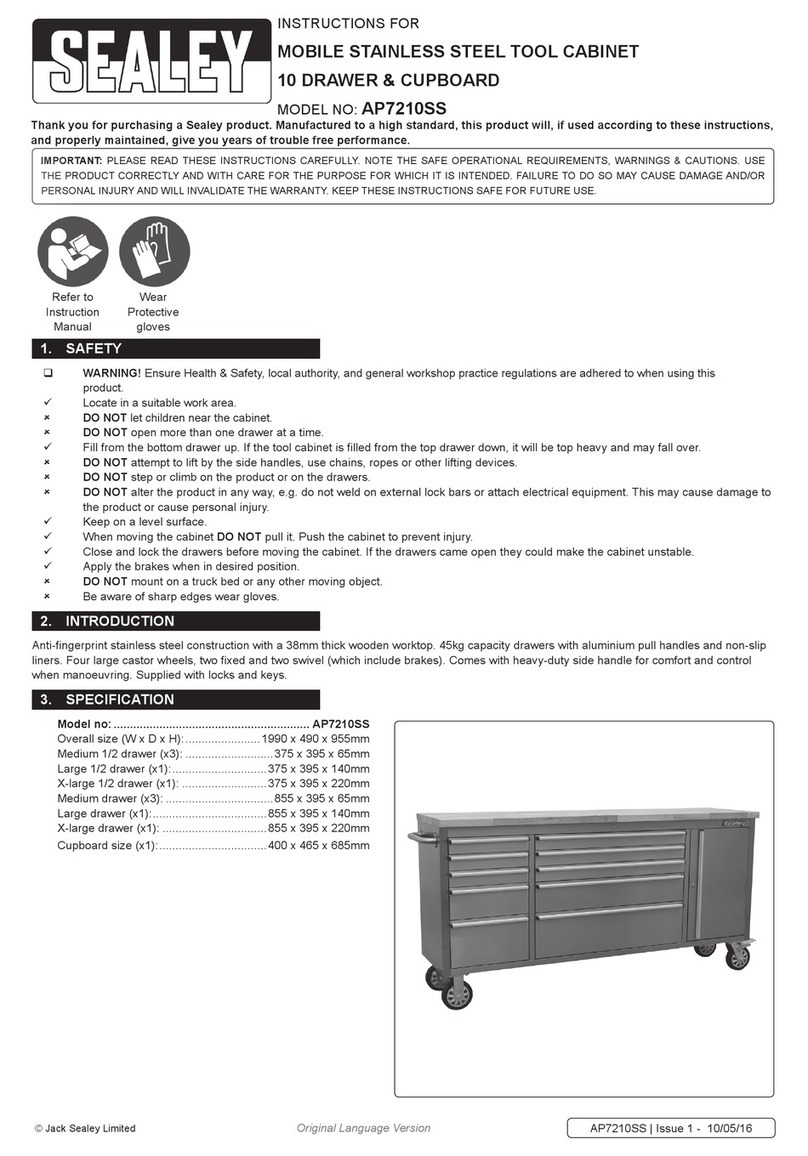 Sealey AP7210SS instructions