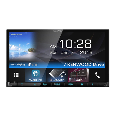 Kenwood DDX7018BT User manual