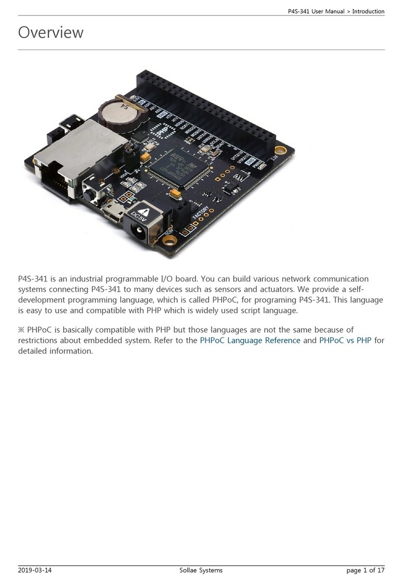 Sollae Systems P4S-341 user manual