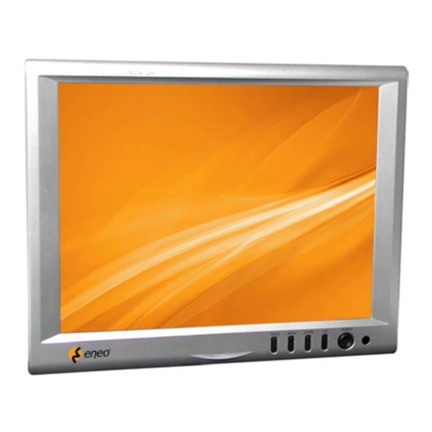 Eneo VMC-8LCD-CP01B Installation and operating instructions