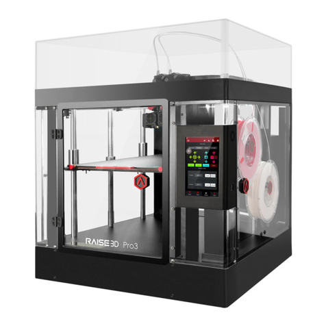 RAISE 3D Pro3 Series User manual RAISE 3D Pro3 Series User manual