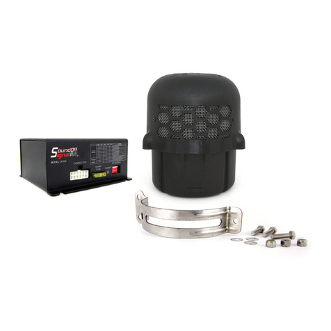 Soundoff Signal ETSSLFVBK11 User manual