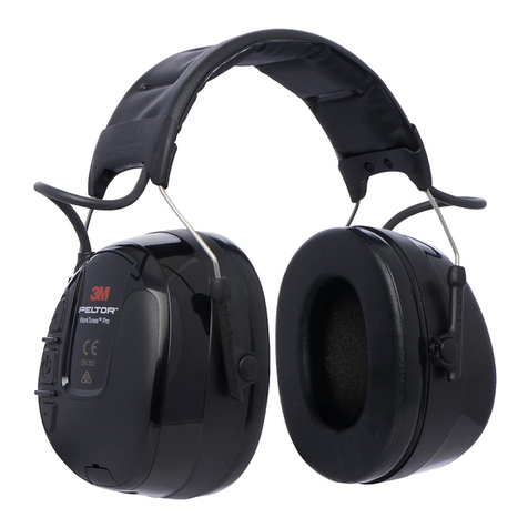 U-Line 3M PELTOR WORKTUNES PRO Setup and operation U-Line 3M PELTOR WORKTUNES PRO Setup and operation