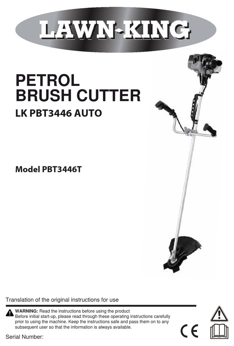 Lawn-King LK PBT3446 AUTO Translation of the original instructions for use Lawn-King LK PBT3446 AUTO Translation of the original instructions for use